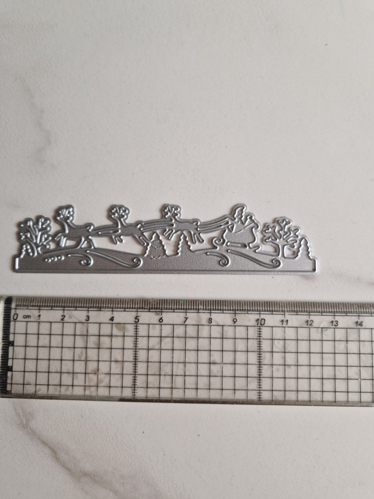Snijmal Kerstman met Rendieren - Kerstknutselplezier, Ophalen of Verzenden, Nieuw