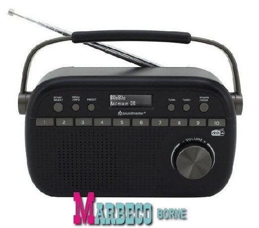DAB+ en FM radio, Wekkerradio, Sleeptimer, Dual alarm, Overige typen, Nieuw, Info@marbeco.nl, Soundmaster