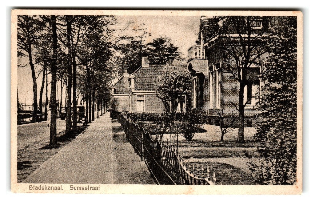Stadskanaal, Semsstraat, Verzenden, 1940 tot 1960, Gelopen, Groningen