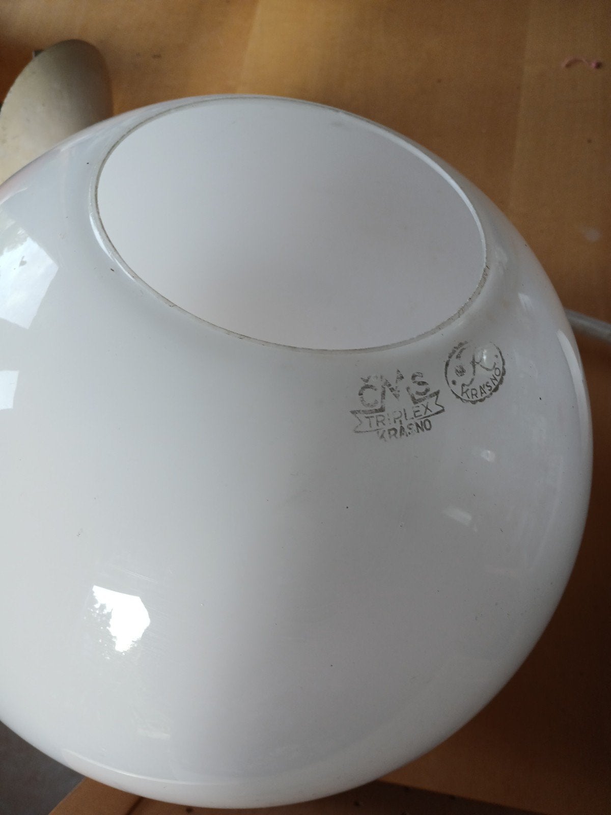 Antieke hanglamp met CMS Krasno bol., Ophalen of Verzenden