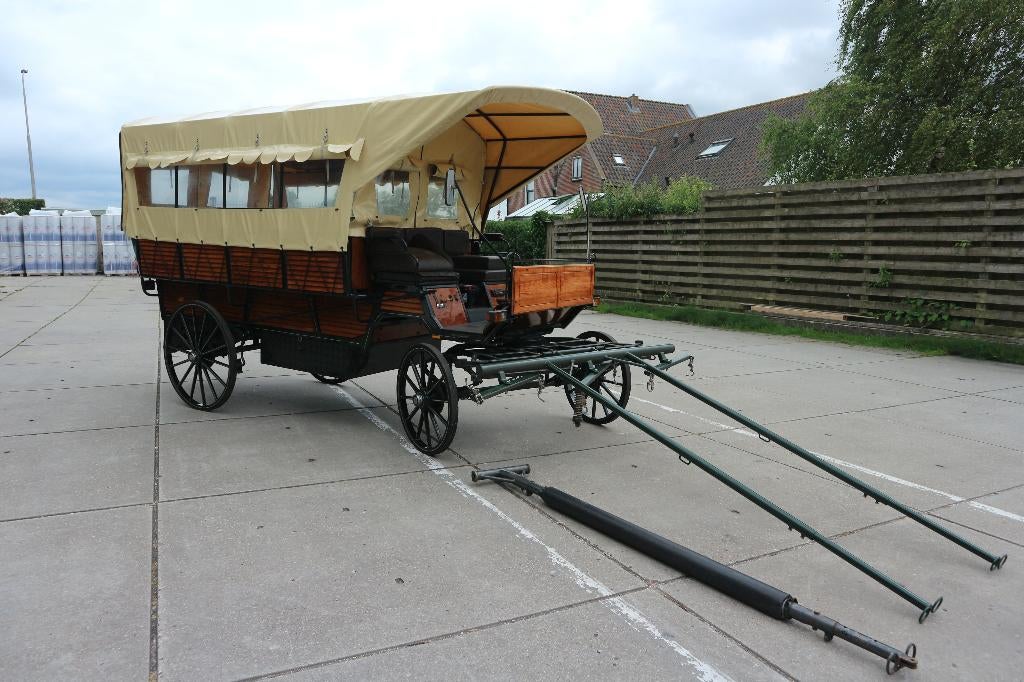 Tweespan huifkar (jan plezier), Ophalen, Gebruikt, Recreatie