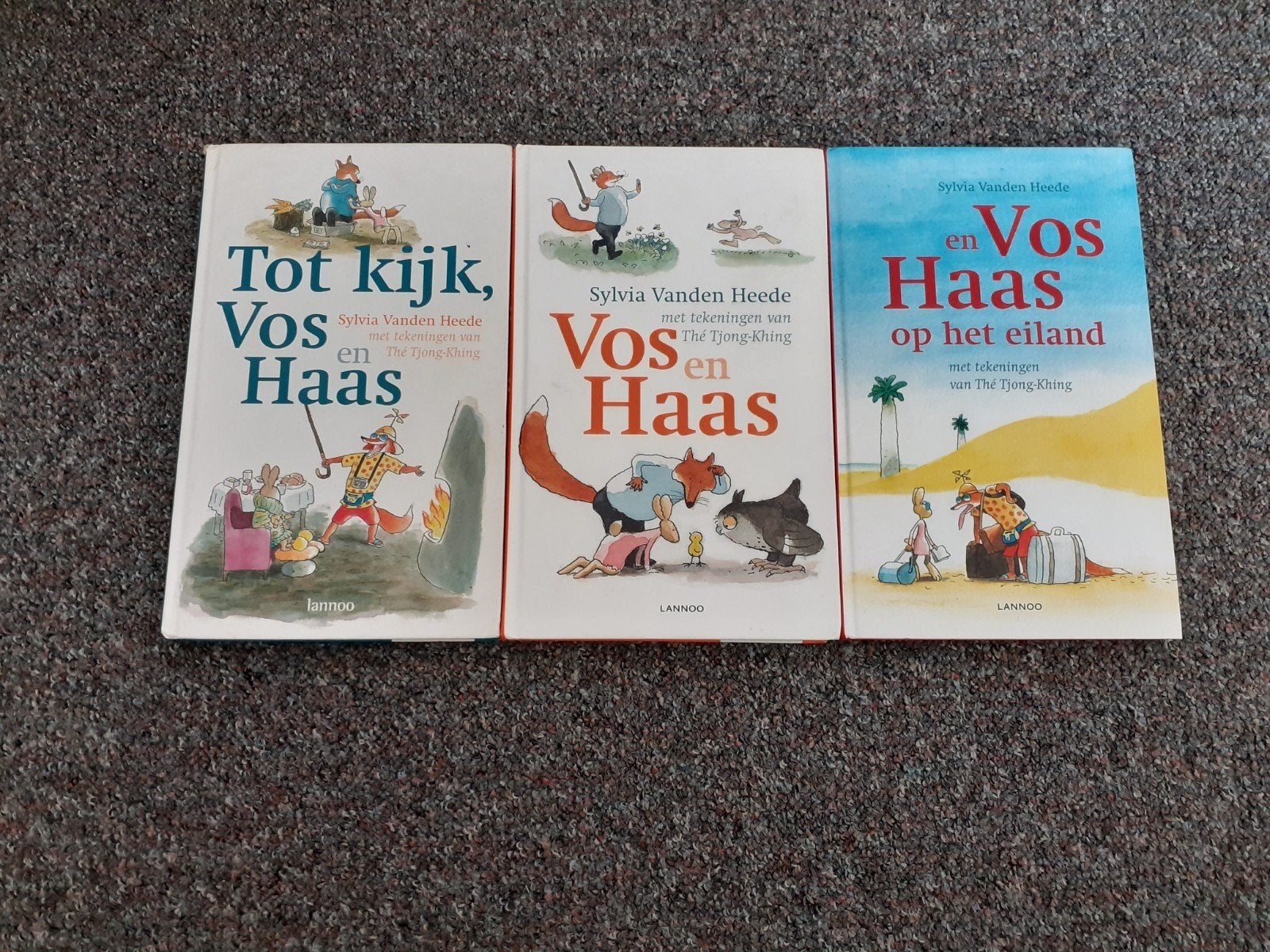 3 boeken van Vos en Haas, Boeken, Ophalen of Verzenden, Gelezen, Fictie algemeen