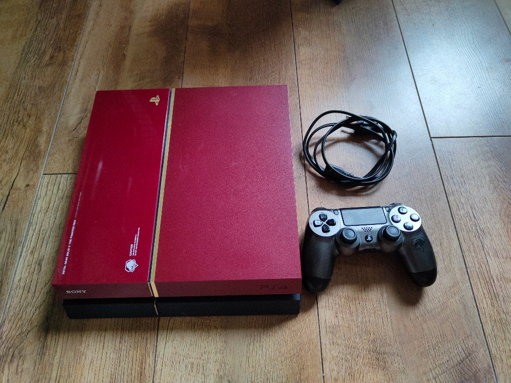 Playstation 4| PS4 MGS | Metal Gear Solid Phantom Pain 500GB, 500 GB, Ophalen of Verzenden, Zo goed als nieuw, Met 1 controller