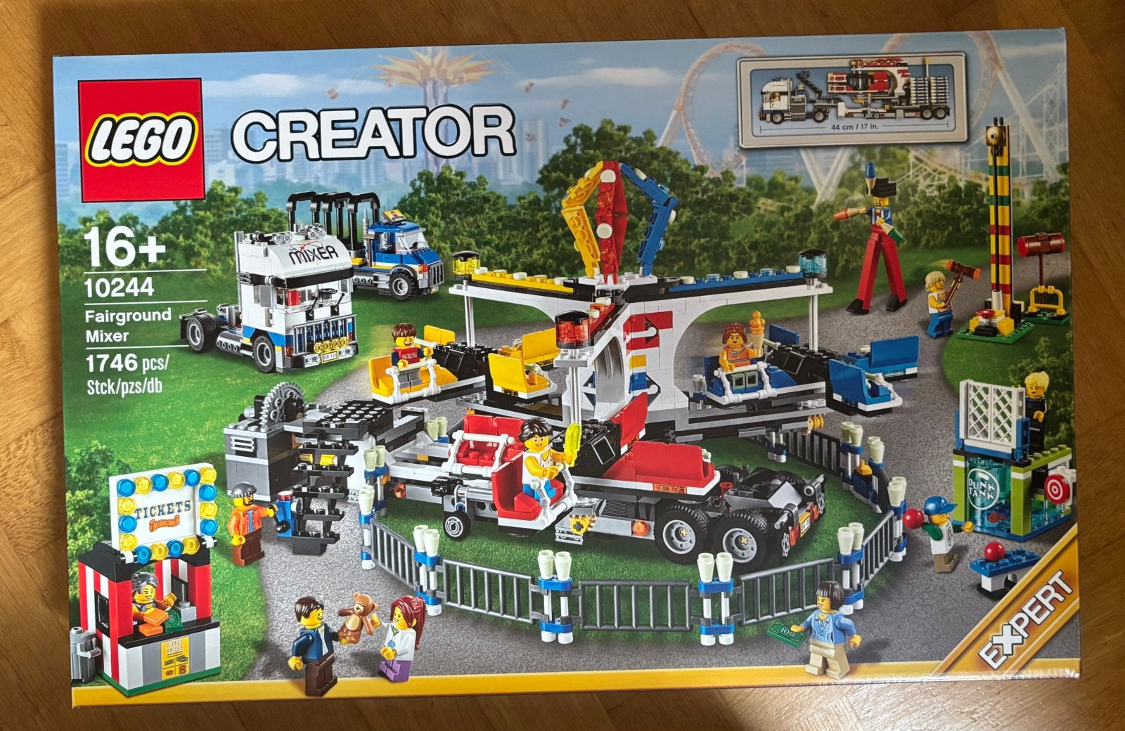 Lego 10244 Fairground Mixer - Nieuw in gesealde doos MISB, Lego, Nieuw, Ophalen of Verzenden, Complete set