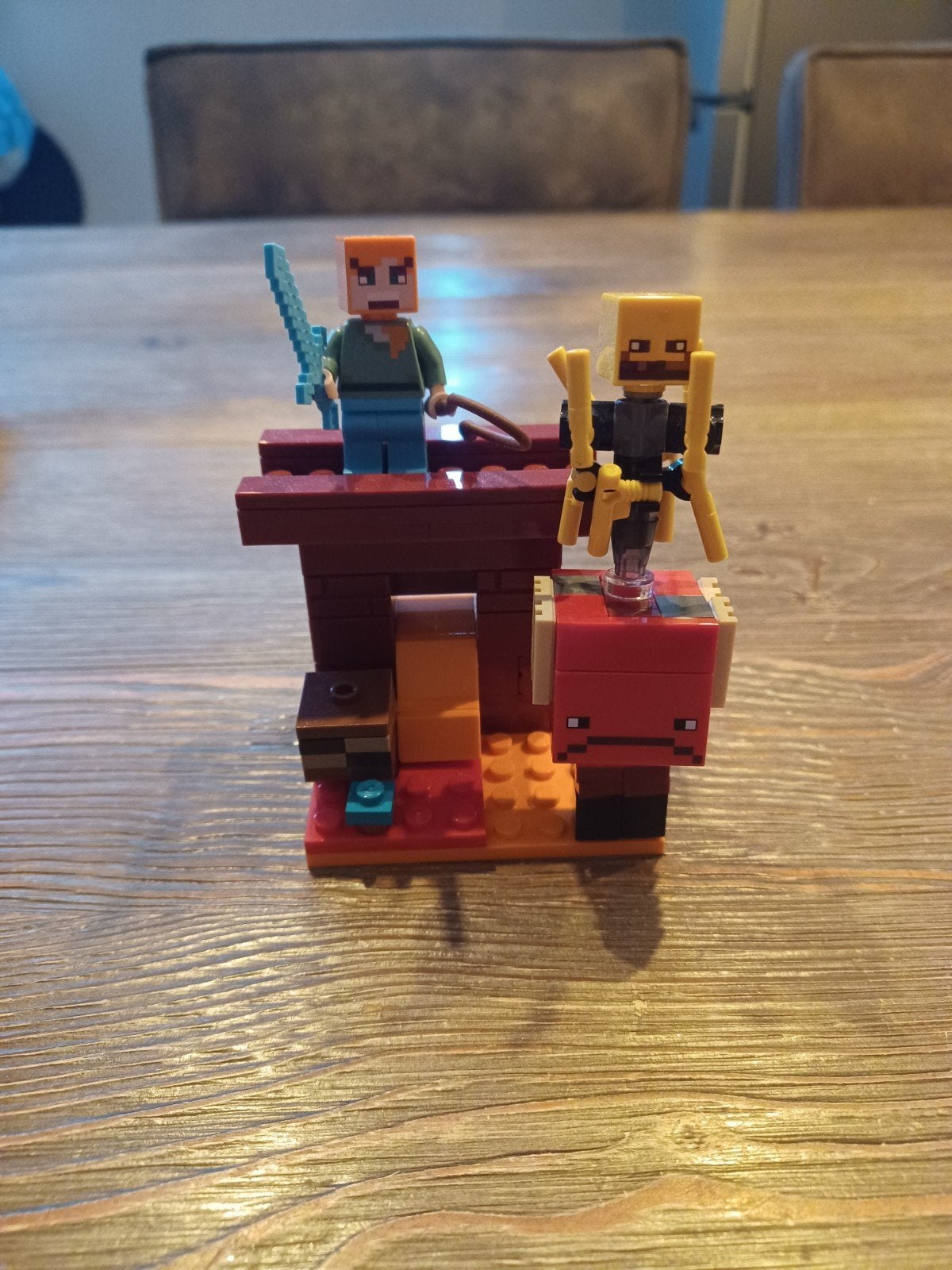Lego Minecraft setje met figuren, Ophalen, Gebruikt