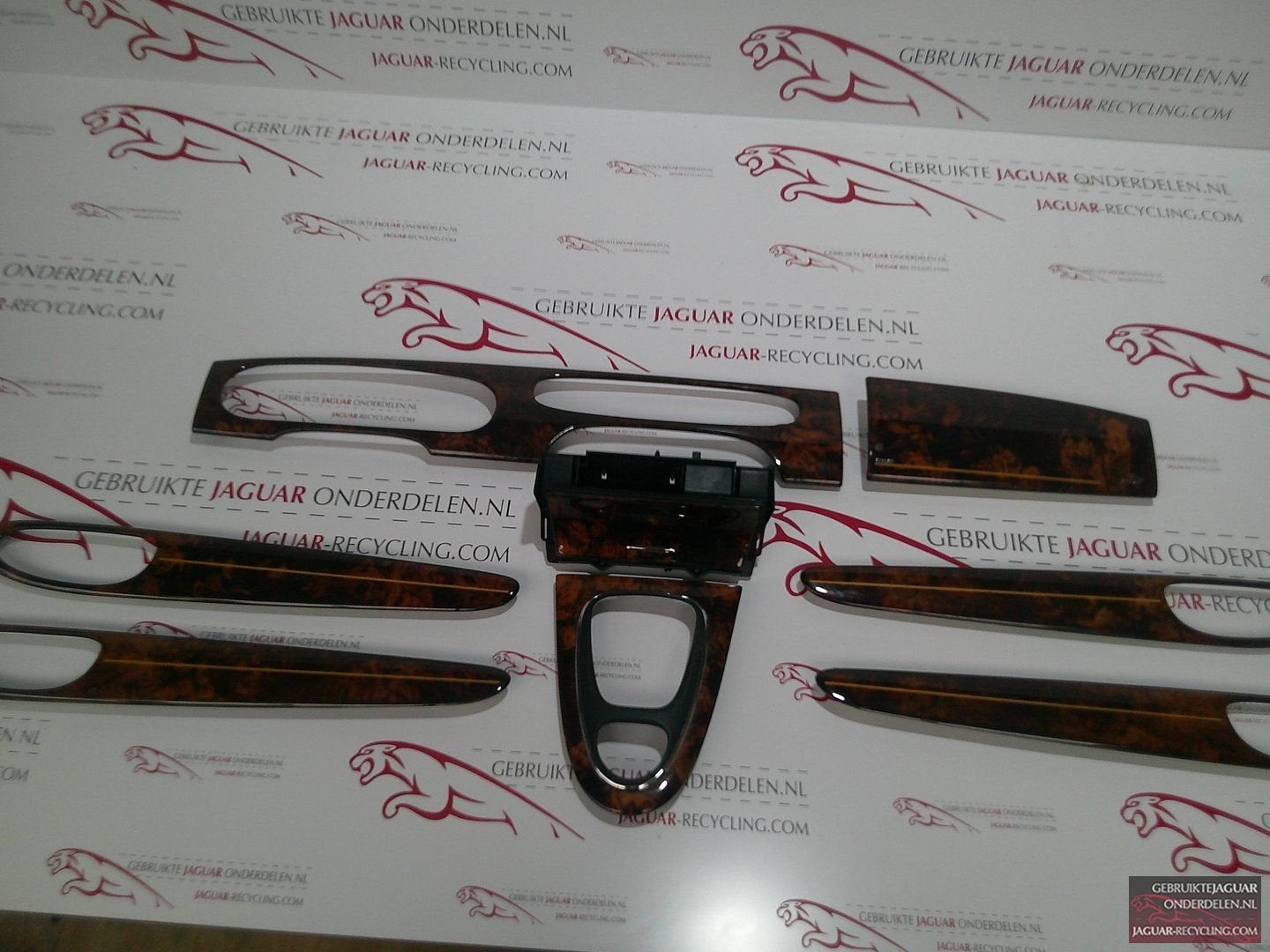 Hout set walnoot Jaguar XJ, X350 LWB, Auto-onderdelen, Gebruikt, -, Ophalen of Verzenden, Jaguar
