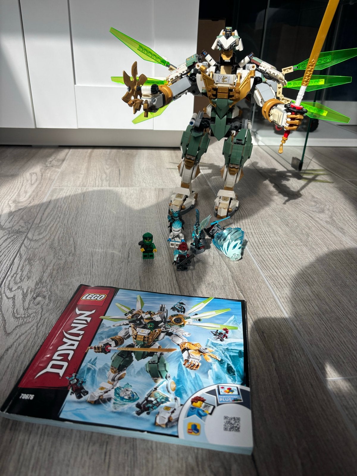 LEGO Ninjago 70676 Lloyd's Titan Mech - Compleet, Ophalen, Zo goed als nieuw