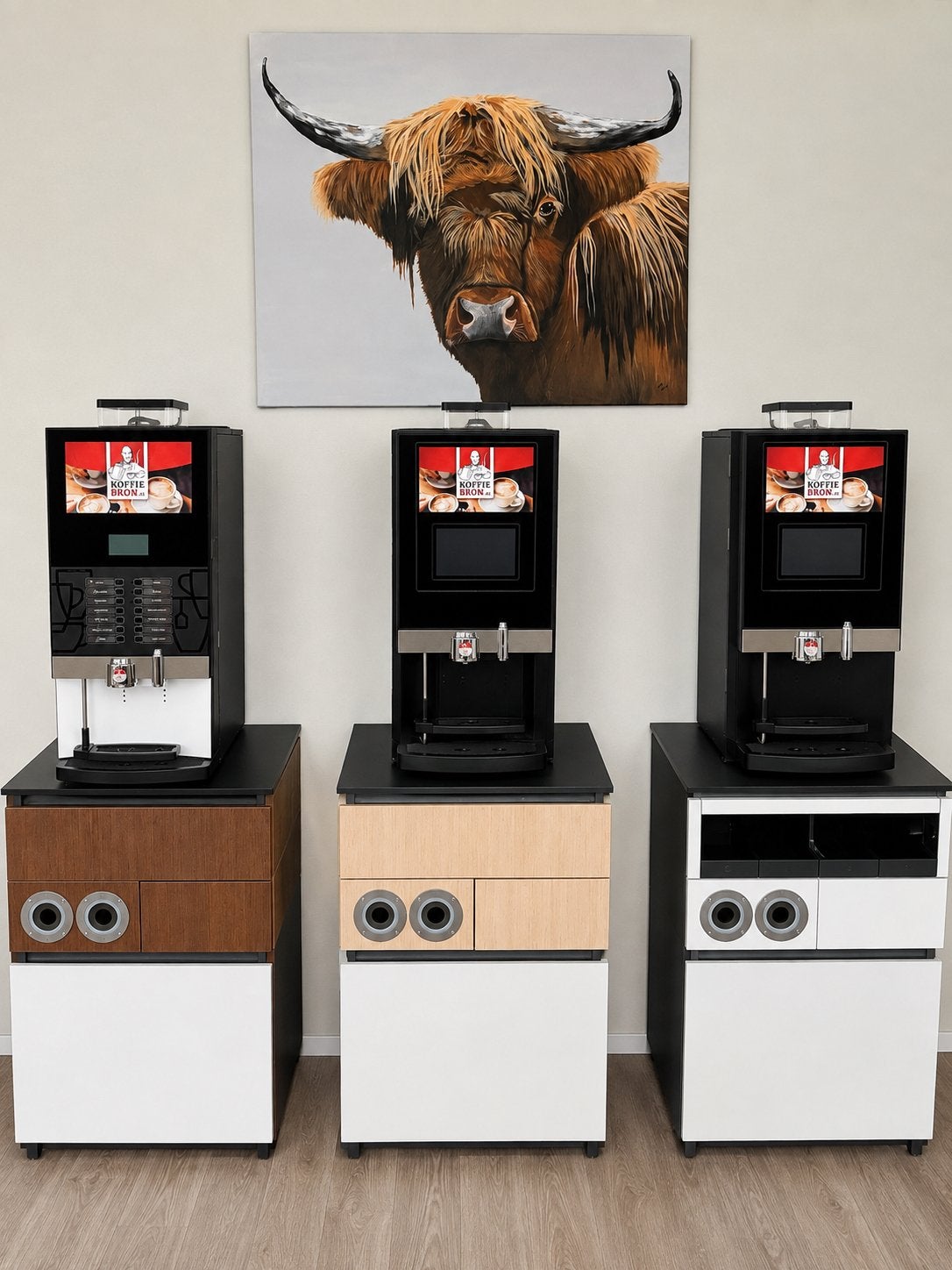 koffieautomaat huren evenementen & tijdelijke locaties, Ophalen, 10 kopjes of meer, Koffiemachine, Koffiebonen