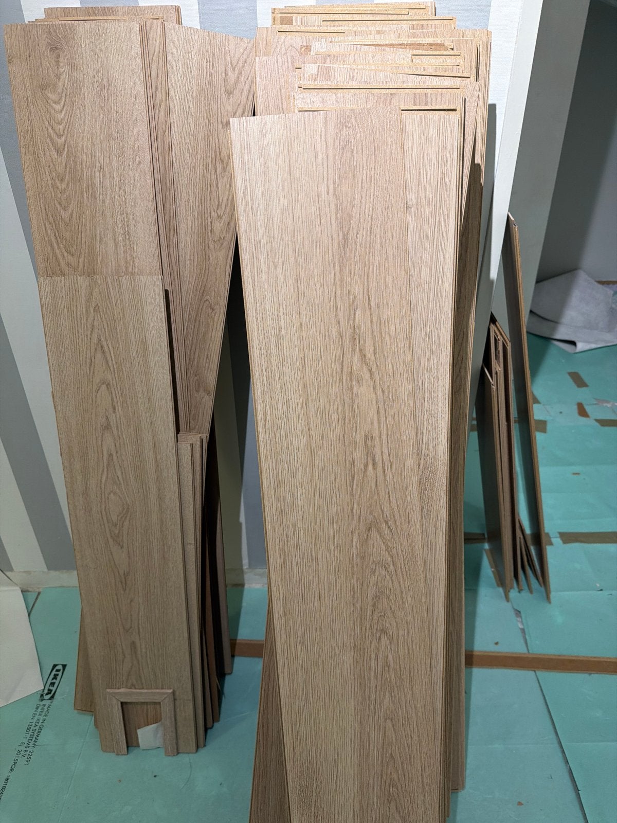 Gratis laminaat - Diverse planken, Ophalen, Gebruikt, 10 m² of meer, 10 tot 30 cm