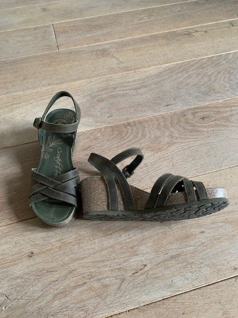 Panama Jack sandalen maat 38 groen, Kleding | Dames, Schoenen, Zo goed als nieuw, Panama Jack, Groen, Sandalen of Muiltjes