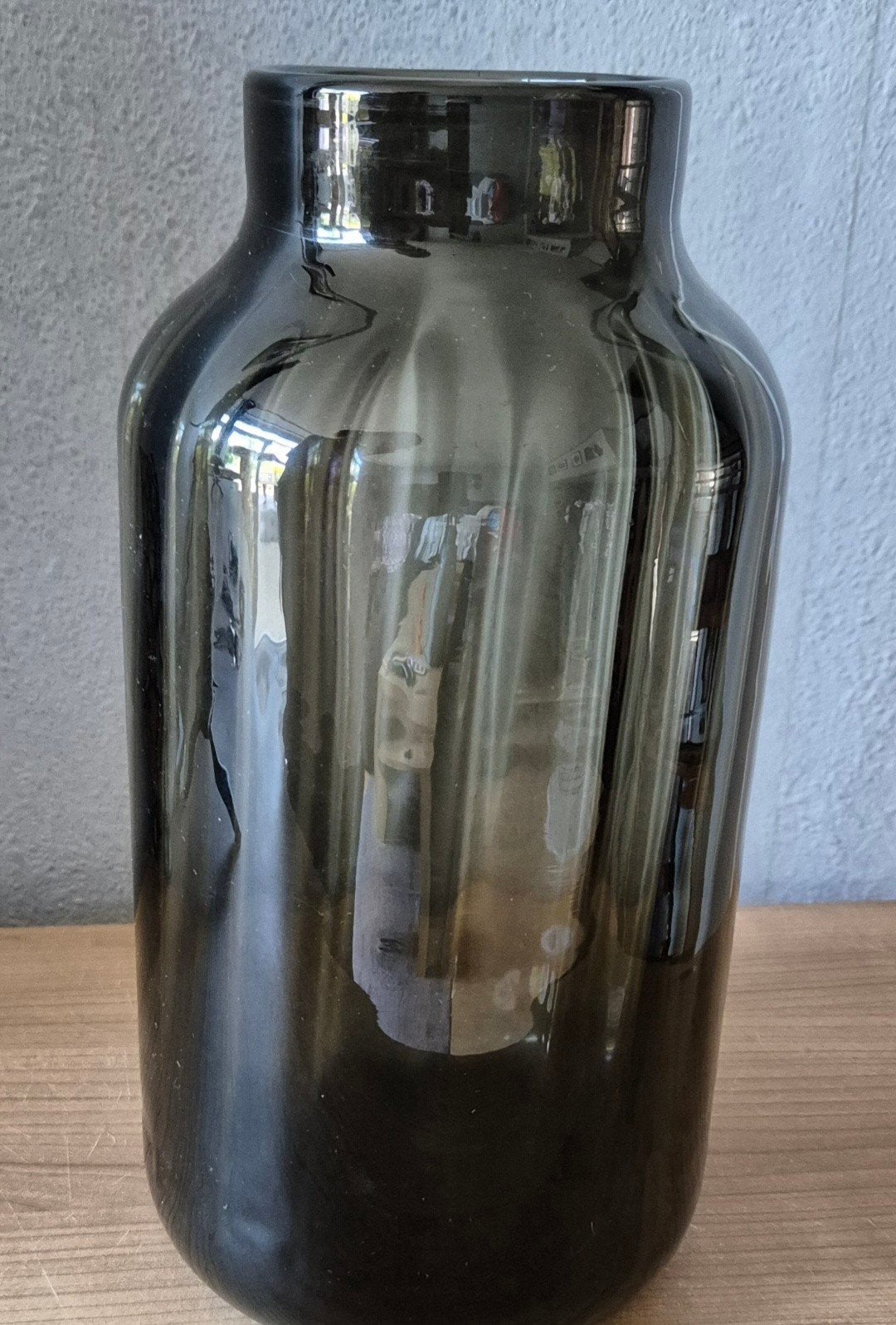 Riverdale vaas, Ophalen, Zo goed als nieuw, Glas