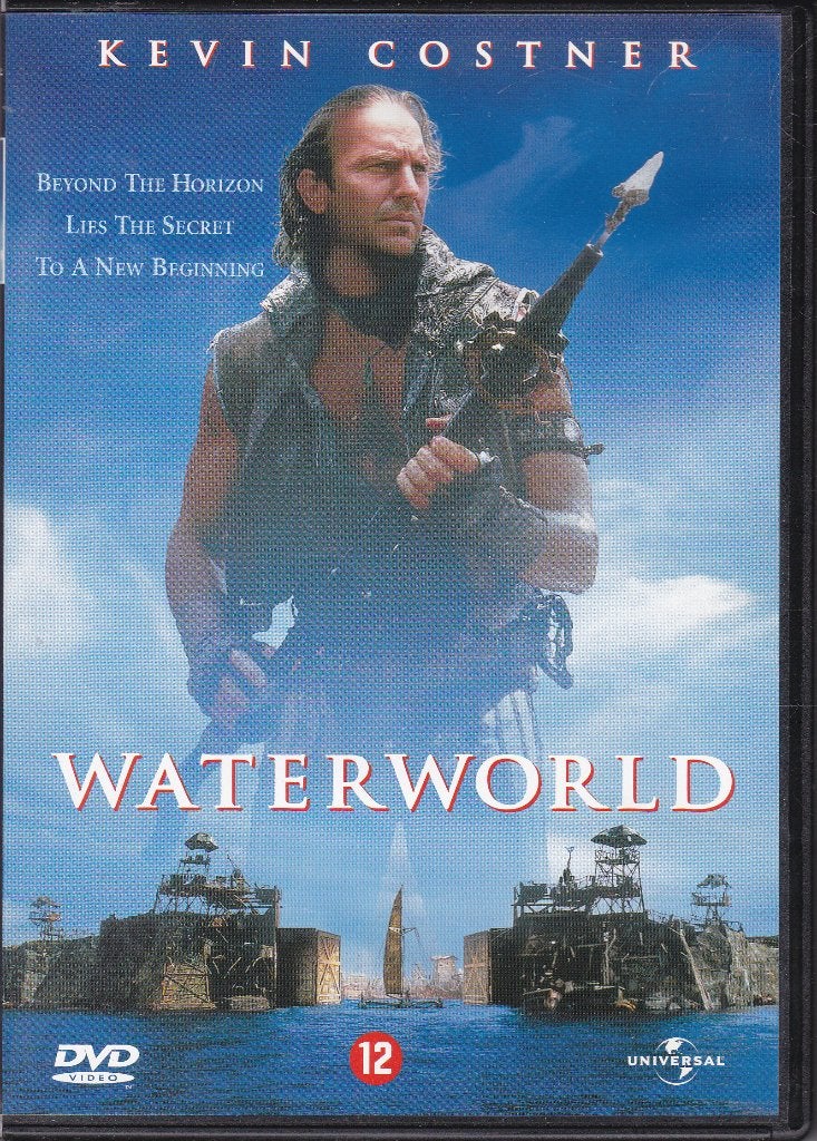 Waterworld ֎ Kevin Costner, Dennis Hopper, Vanaf 12 jaar, Ophalen of Verzenden, Gebruikt, Science Fiction