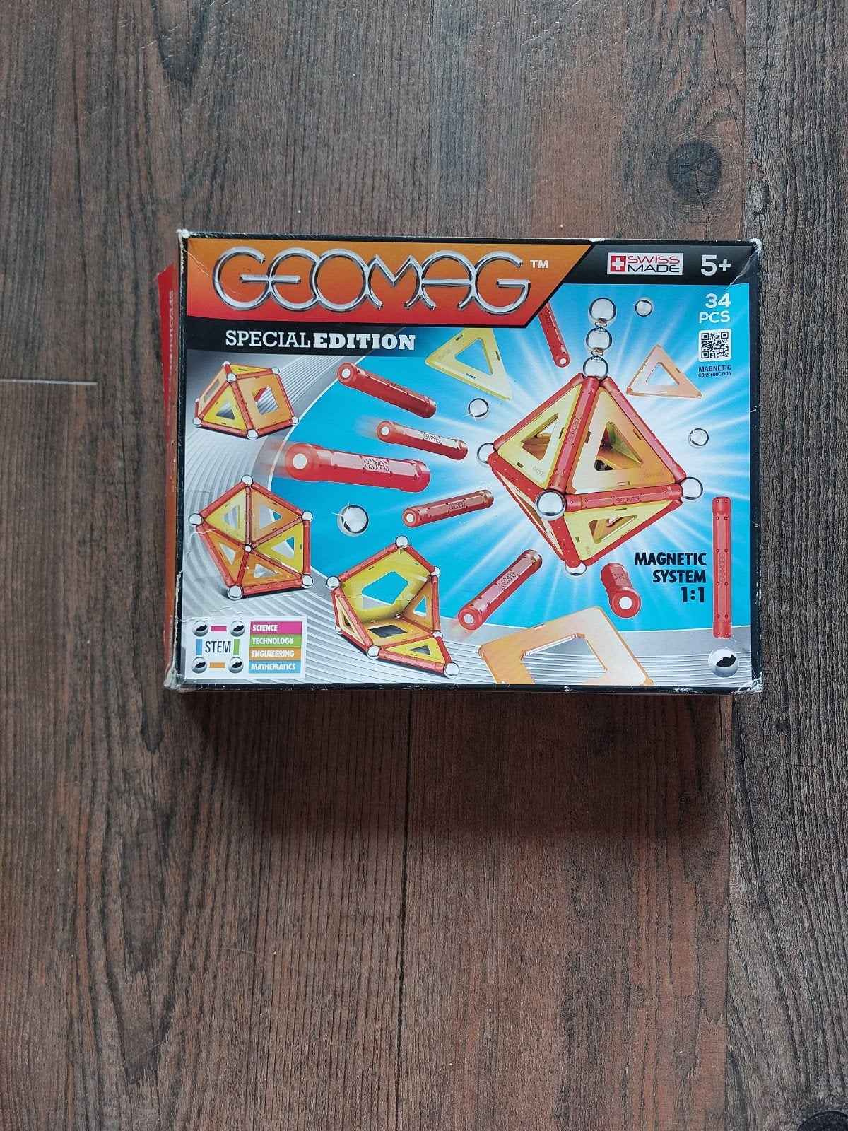 Geomag Special Edition bouwset bestaande uit 34 onderdelen., Ophalen of Verzenden, Zo goed als nieuw