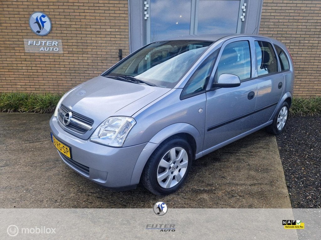 Opel Meriva 1.6-16V Cosmo Airco, Auto's, Opel, Bedrijf, Te koop, Meriva, ABS, Airbags, Airconditioning, Alarm, Centrale vergrendeling