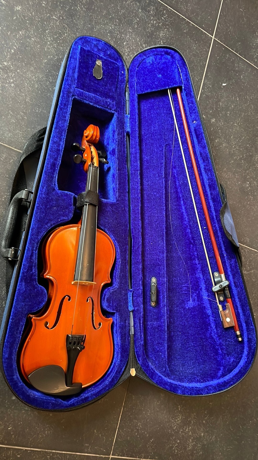Kinder viool met tas., Muziek en Instrumenten, Strijkinstrumenten | Violen en Altviolen, Ophalen of Verzenden, Gebruikt, 4/4-viool