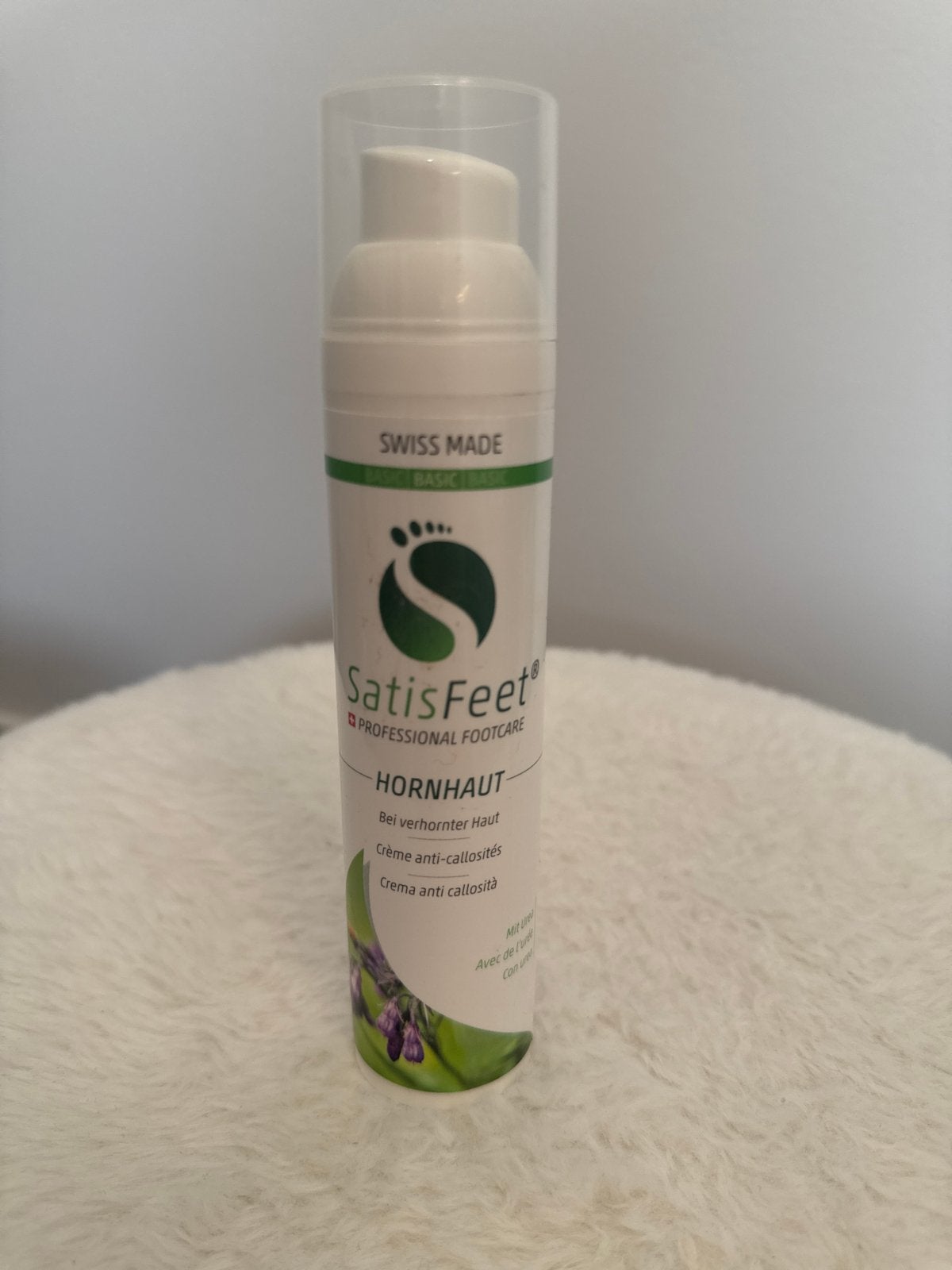 SatisFeet Hornhaut Crème - Nieuw, Ophalen of Verzenden, Nieuw, Bodylotion, Crème of Olie