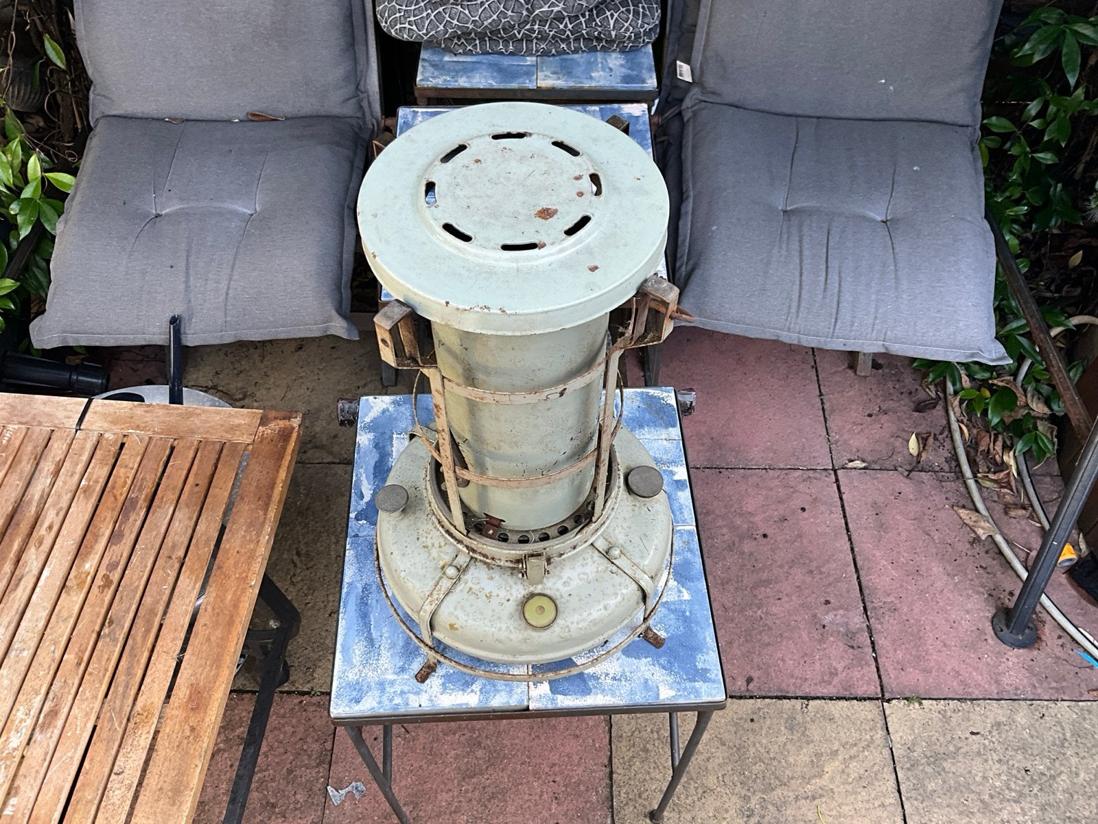 Vintage Petroleumkachel - Gebruikt antiek, Ophalen, Gebruikt, Overige brandstoffen, Petroleumkachel