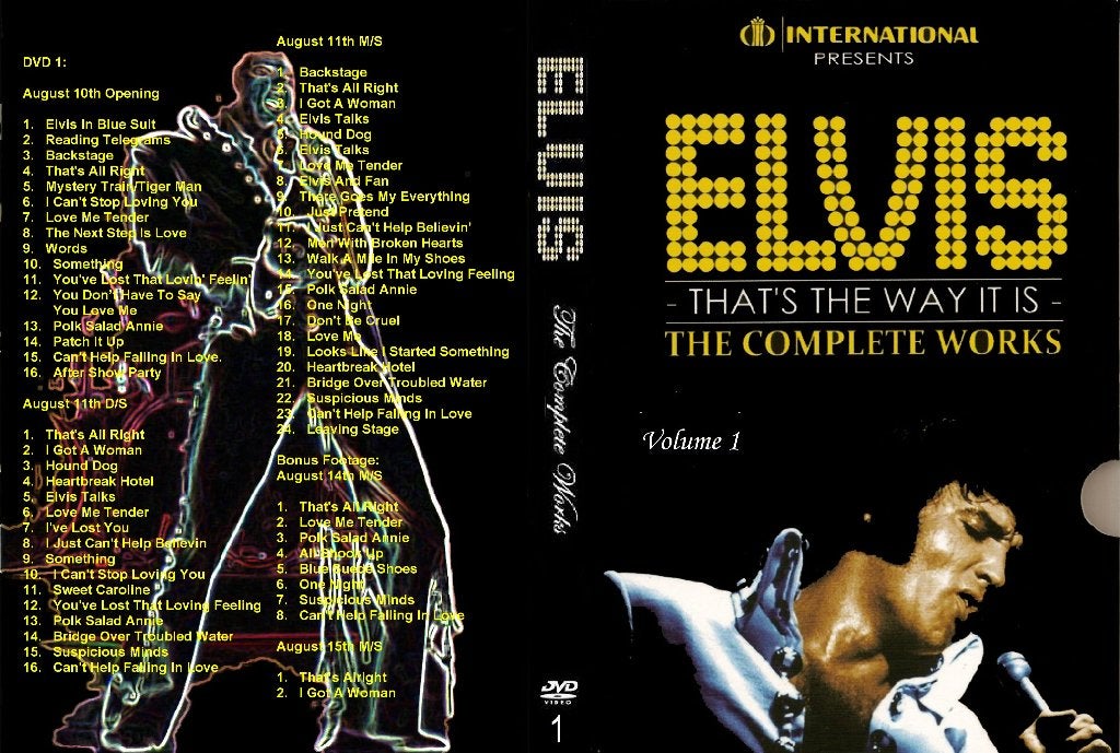 Elvis Presley That's the way it is  the complete works 3 dvd, Alle leeftijden, Ophalen of Verzenden, Nieuw in verpakking, Concert