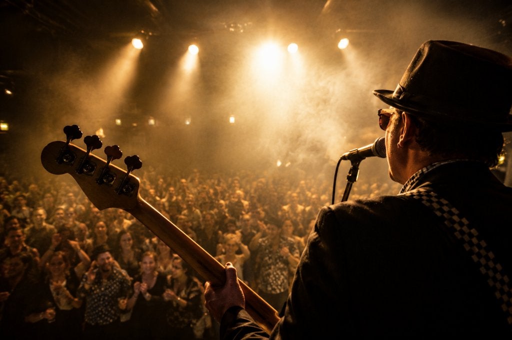Bassist gezocht voor SKANDALIG (Twente)