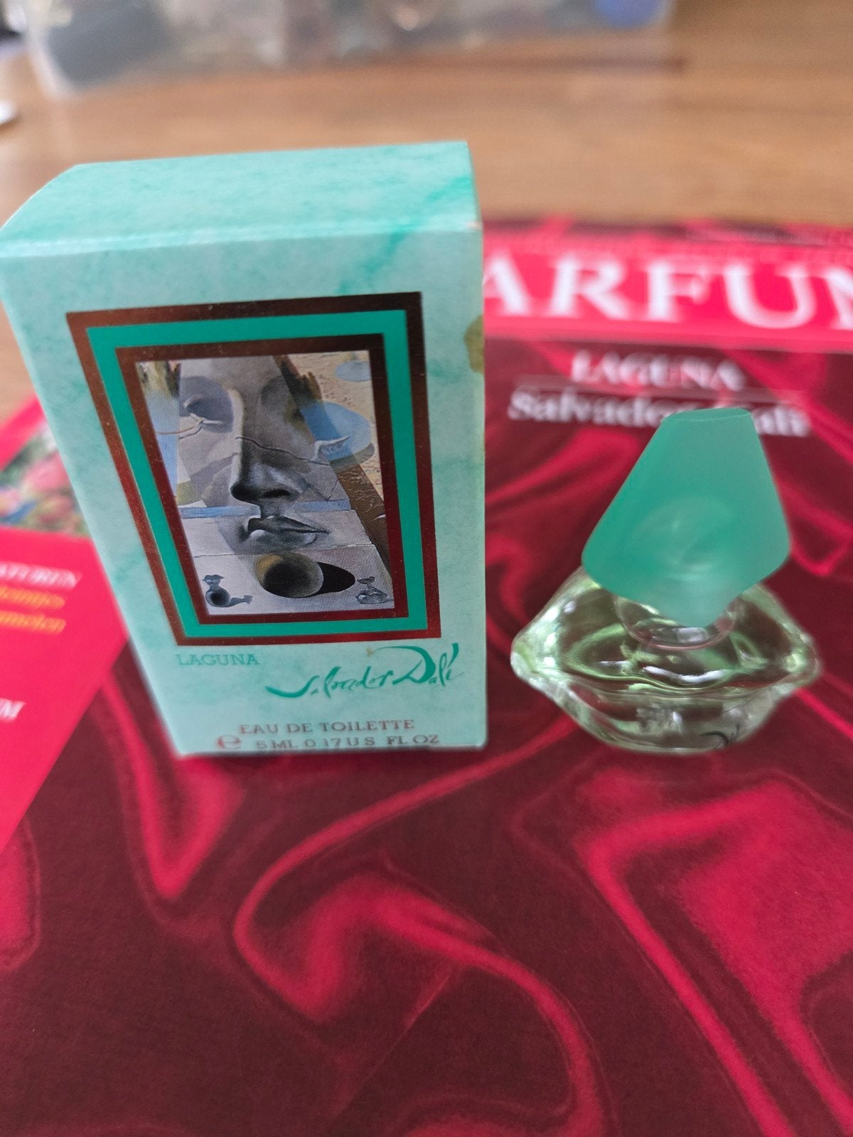 12 Salvador Dali Laguna Eau de Toilette 5ml - Miniatuur, Ophalen of Verzenden