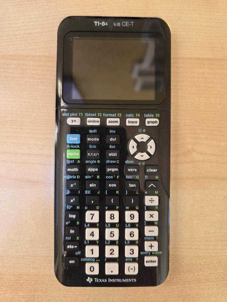 Te koop: Texas Instrumantes rekenmachine TI-84 Plus CE-T, Ophalen of Verzenden