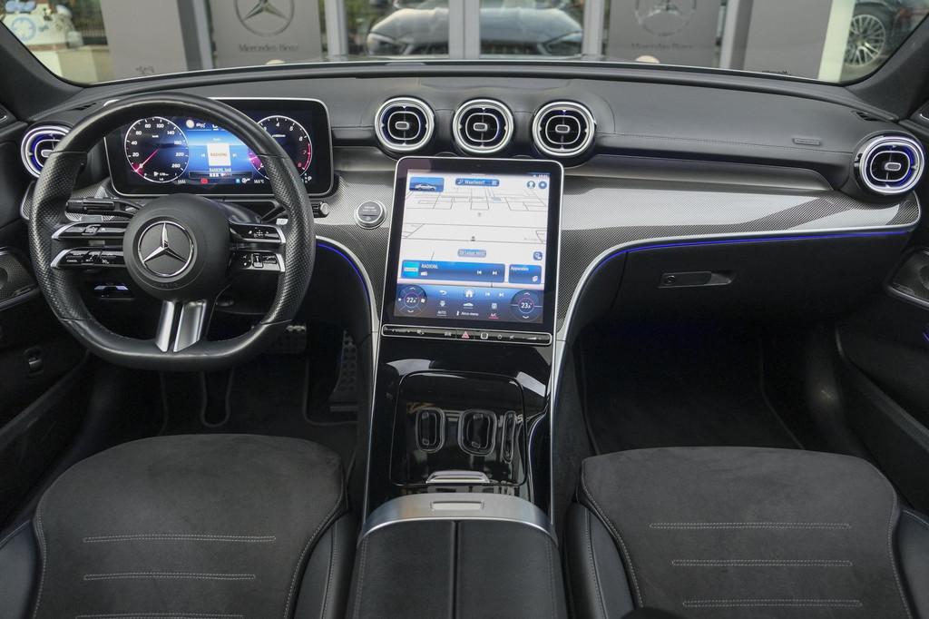 Mercedes-Benz C-klasse C300 AMG 258pk Panoramadak Burmester, Automaat, Gebruikt, 4 cilinders, 258 pk