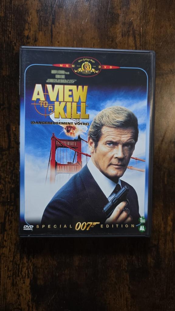 A View to a Kill - James Bond DVD, Vanaf 12 jaar, Ophalen of Verzenden, Zo goed als nieuw, Actie