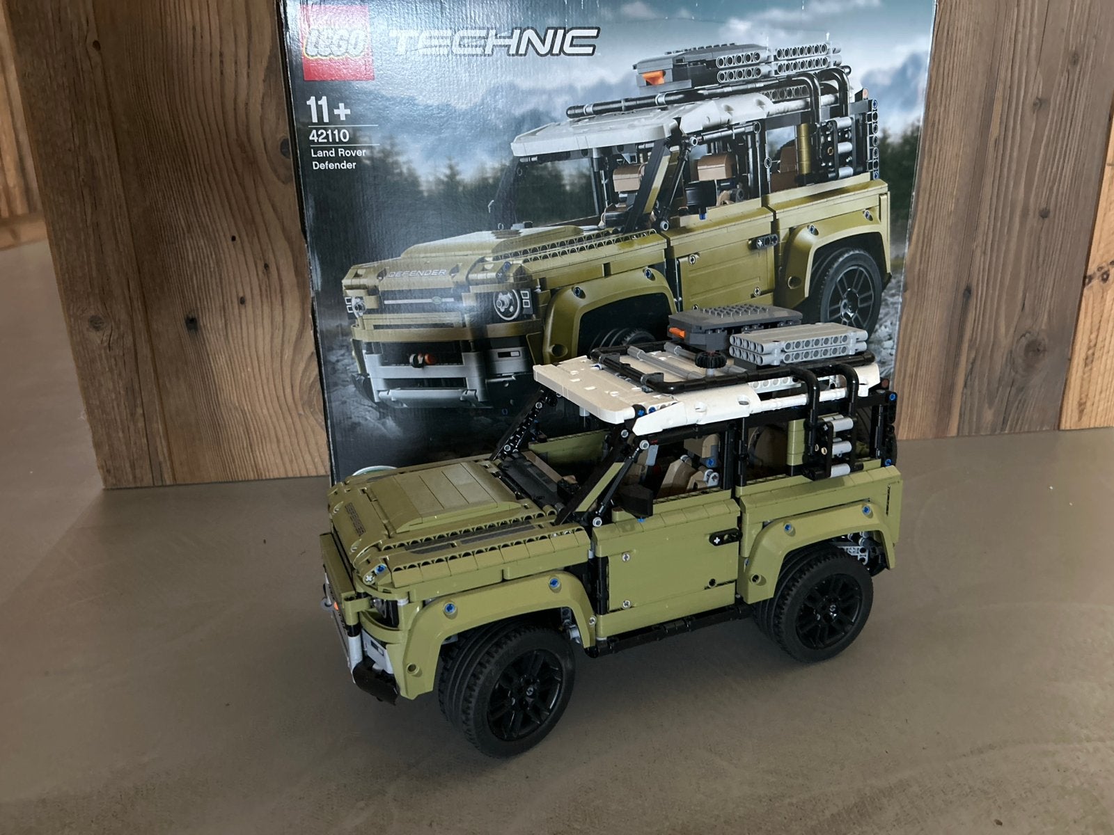 Lego Technic 42110 Land Rover Defender, Ophalen, Lego, Zo goed als nieuw, Complete set