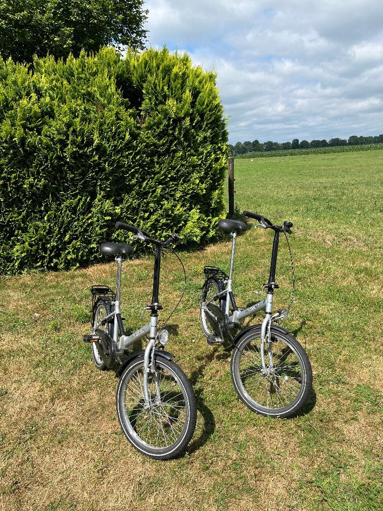 Twee goede vouwfietsen, 20 inch of meer, Heren, Zo goed als nieuw, Deels opvouwbaar