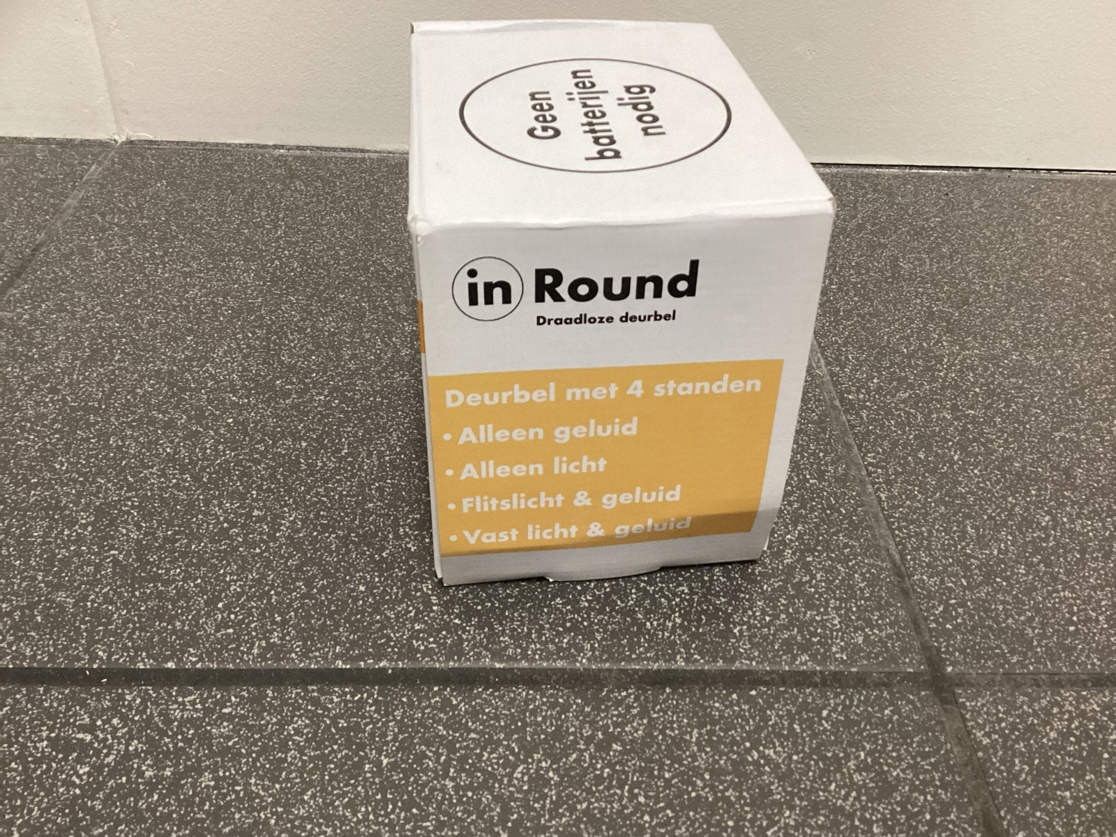 In Round Draadloze Deurbel - Geen Batterijen Nodig, Ophalen of Verzenden, Nieuw, Draadloos
