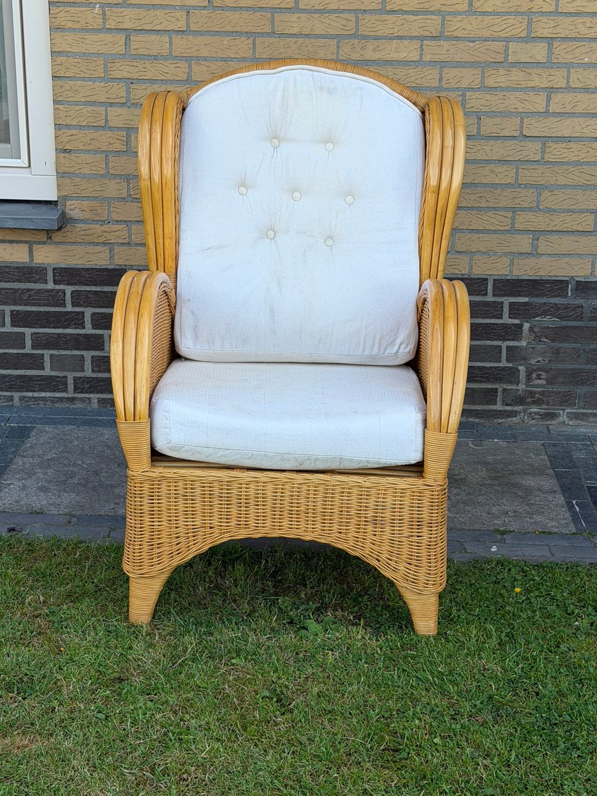 Nog een goede stoel, Tuin en Terras, Tuinstoelen, Ophalen, Zo goed als nieuw, Hout