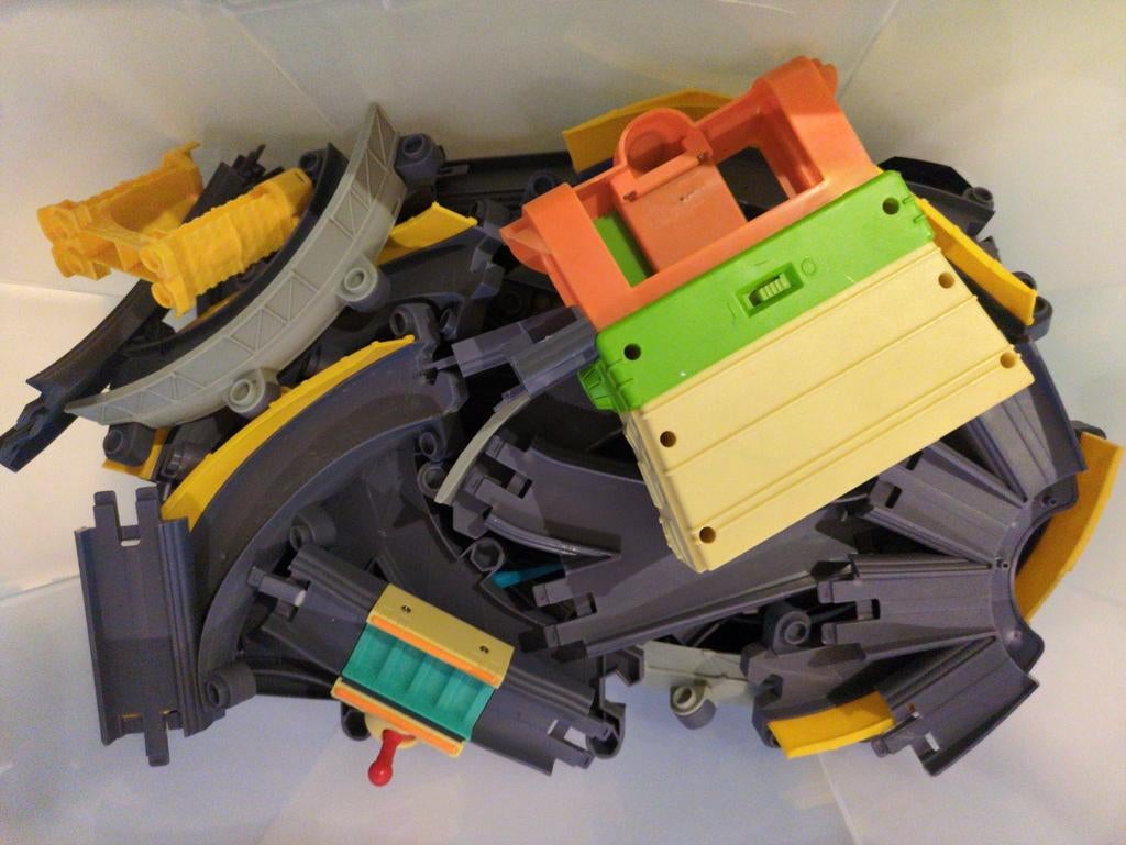 Chuggington treinbaan en treinen, Ophalen of Verzenden, Gebruikt