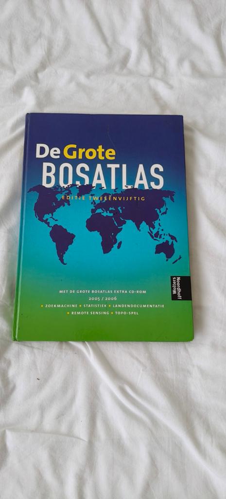 De Grote Bosatlas 52e editie - Wereldatlas, Boeken, Bosatlas, 2000 tot heden, Ophalen of Verzenden, Zo goed als nieuw