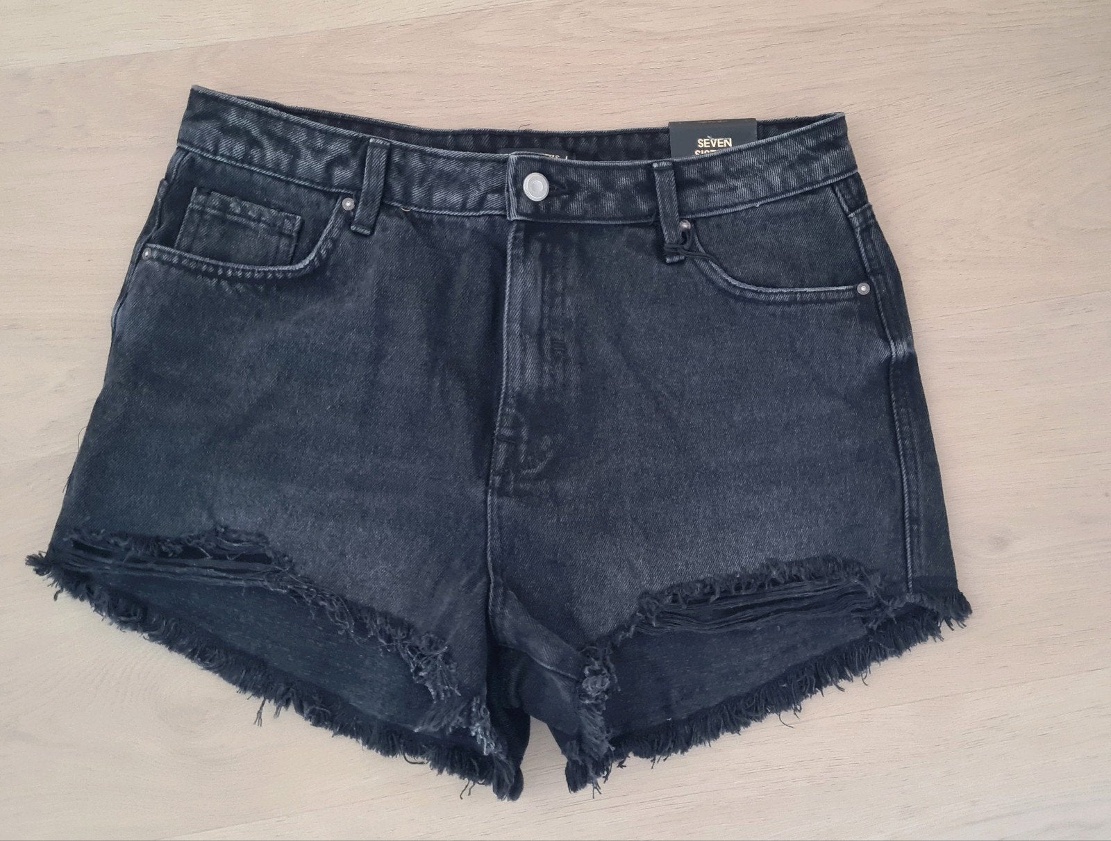 Seven Sisters korte broek, Kleding | Dames, Ophalen, Seven Sisters, Zwart, Overige jeansmaten