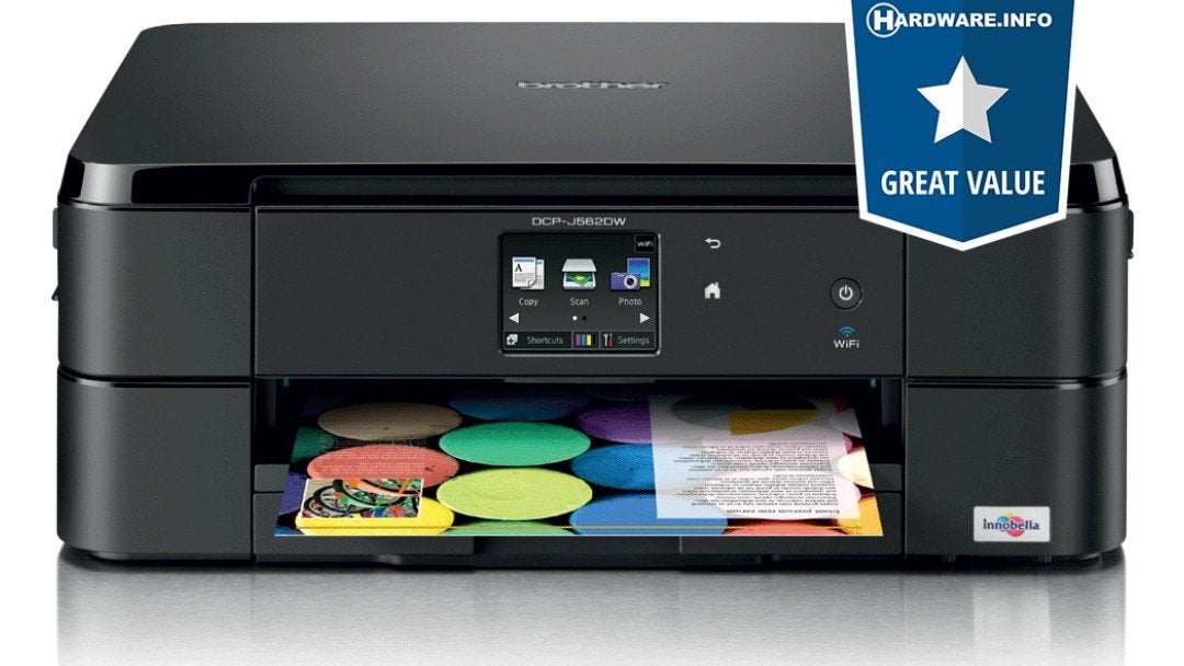 Brother DCP-J562DW All-in-One Inkjetprinter met Wi-Fi, Kleur printen, Gebruikt, Inkjetprinter, All-in-one