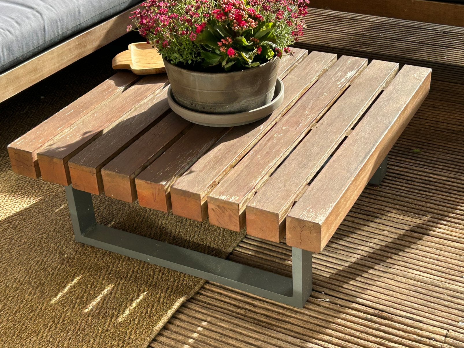 Tuintafel, Ophalen, Gebruikt, Composiet