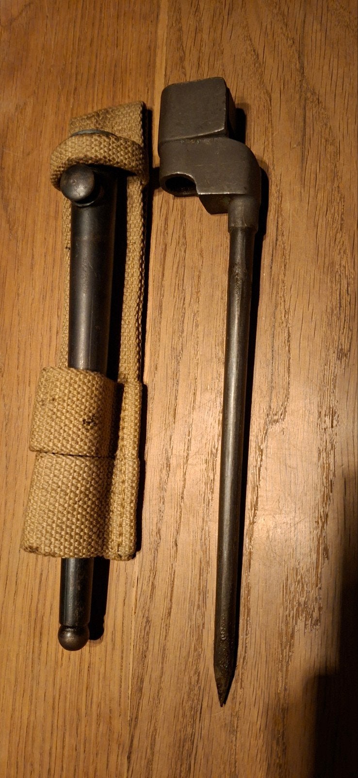 Enfield MK2 Bajonet, Verzamelen, Militaria | Tweede Wereldoorlog, Verzenden, Landmacht, Engeland, Mes of Dolk