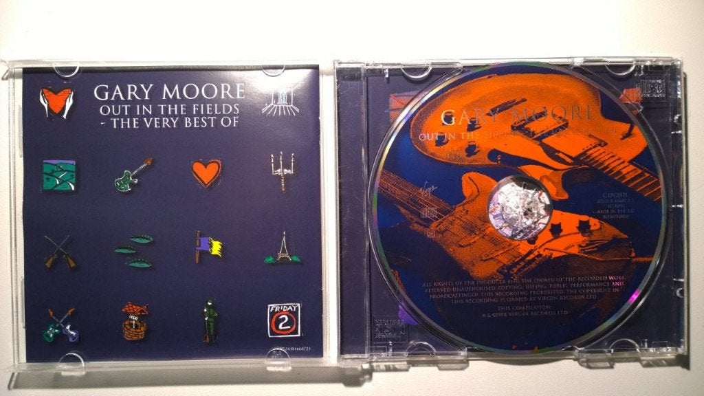 Gary Moore - Out In The Fields The Very Best Of, Ophalen of Verzenden, Zo goed als nieuw, Blues, Album