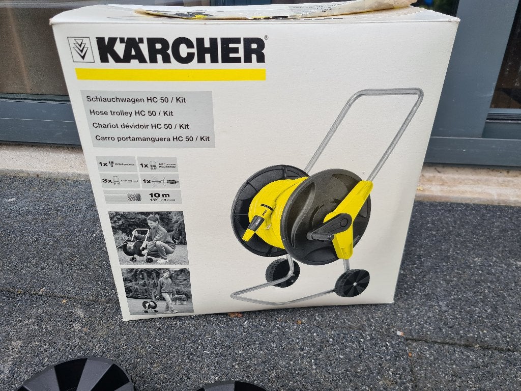 Kärcher tuinslang haspelwagen, Tuin en Terras, Tuinslangen, Ophalen, Nieuw, Tuinslanghaspel