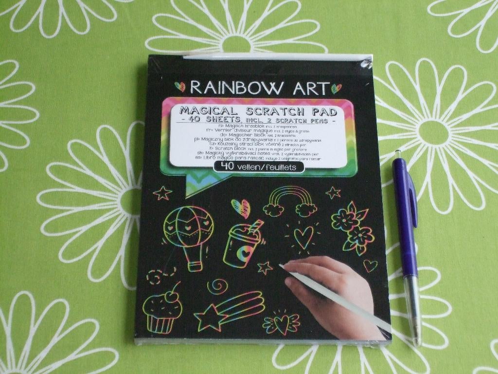 Nieuw in seal: Rainbow art - Magical scratch pad, Ophalen of Verzenden, Nieuw