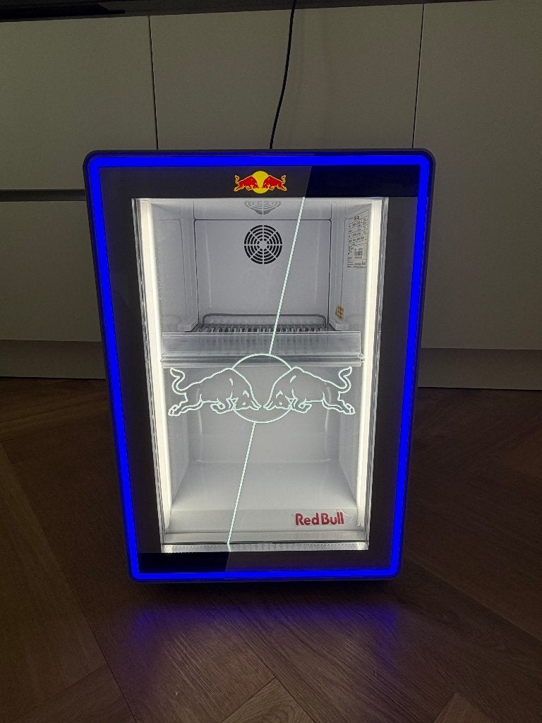 Originele Red Bull Mini Koelkast, Ophalen, Minder dan 85 cm, Minder dan 75 liter, 45 tot 60 cm