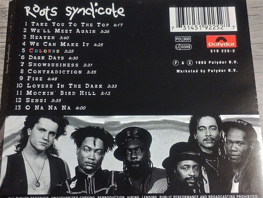 Roots Syndicate - Colours, Ophalen of Verzenden, Zo goed als nieuw