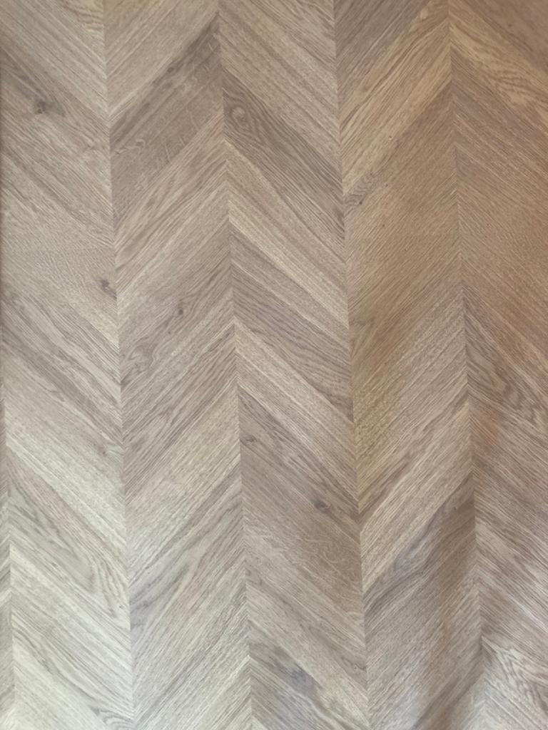 2 laminaat planken Hornbach Hongaarse punt, Ophalen