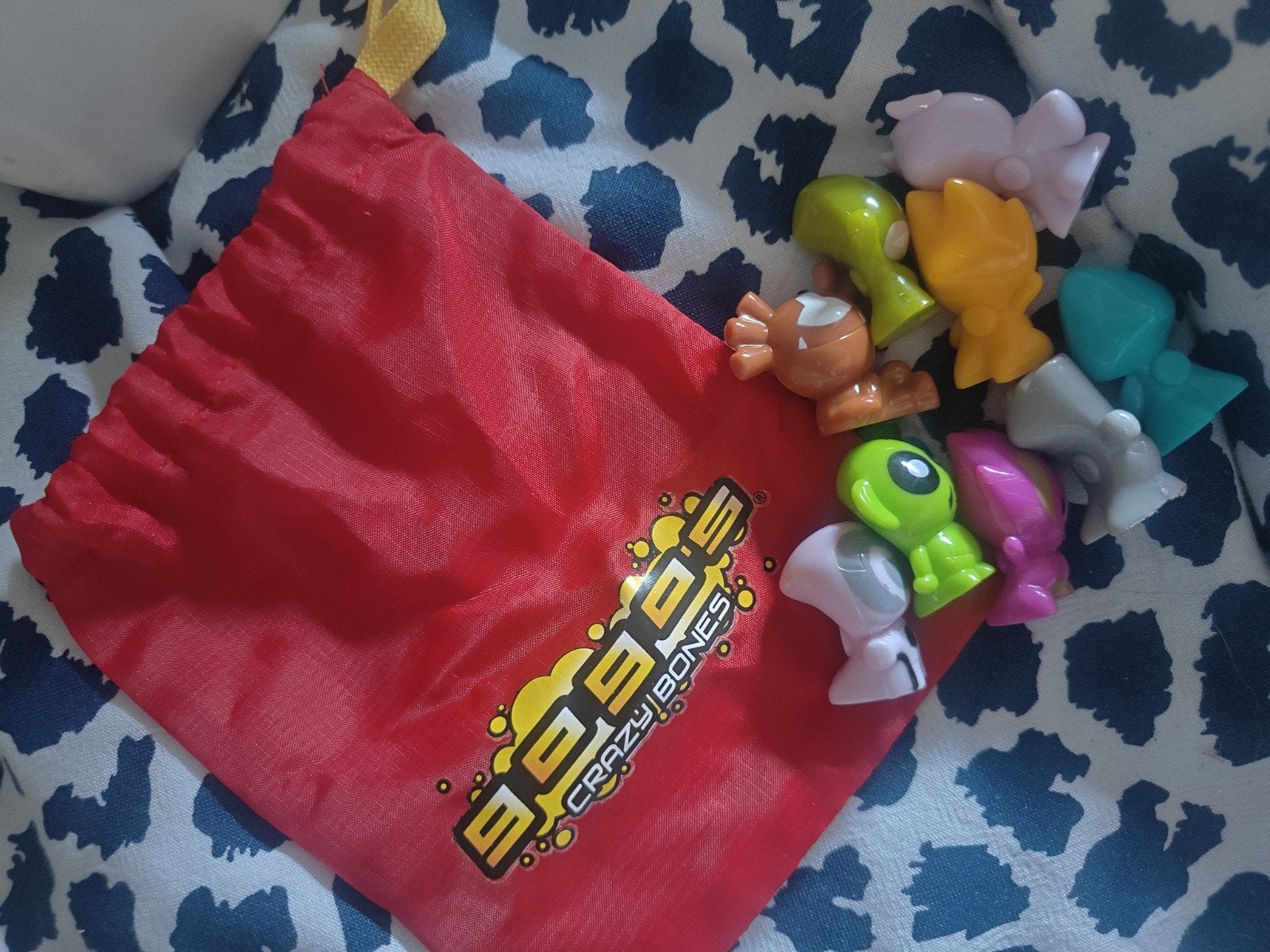 Crazy Bones Gogo's met zakje, Ophalen of Verzenden, Gebruikt, Jongen of Meisje