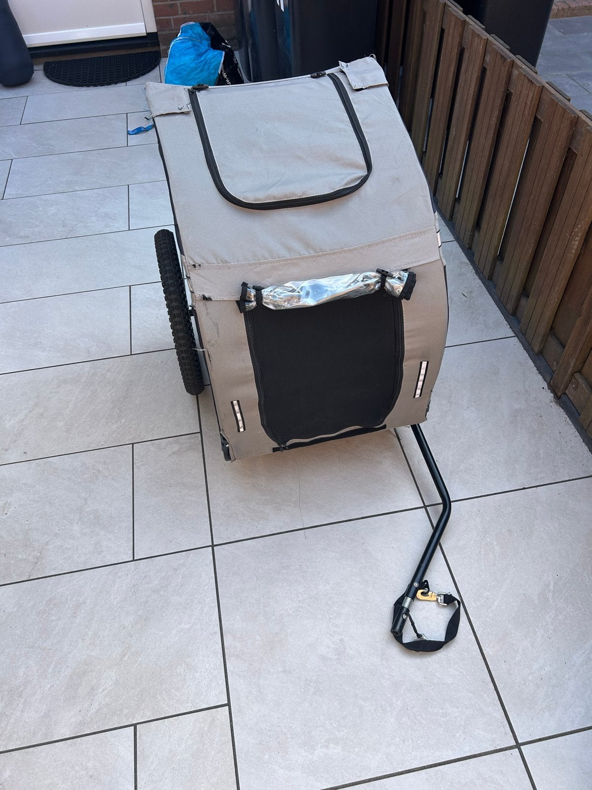 Hondenfietskar - Flamingo, Ophalen, Gebruikt, Opvouwbaar, 20 tot 40 kg