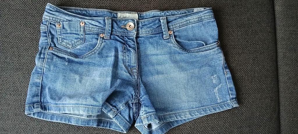 Leuke denim shorts van Ckh C&A, maat 36 (S), Kort, Blauw, Ophalen of Verzenden, Zo goed als nieuw