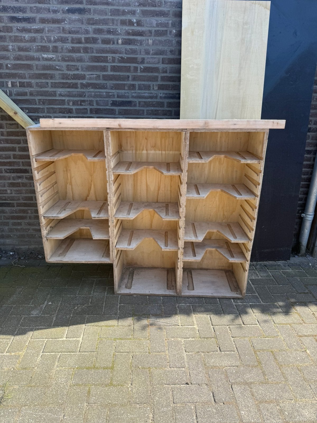 Houten kasten besrijfswagen, Auto diversen, Ophalen