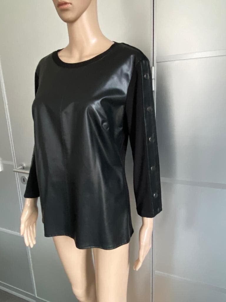 K55 Joseph Ribkoff maat M=38 Blouse top zwart, Kleding | Dames, Maat 38/40 (M), Zwart, Joseph Ribkoff, Ophalen of Verzenden
