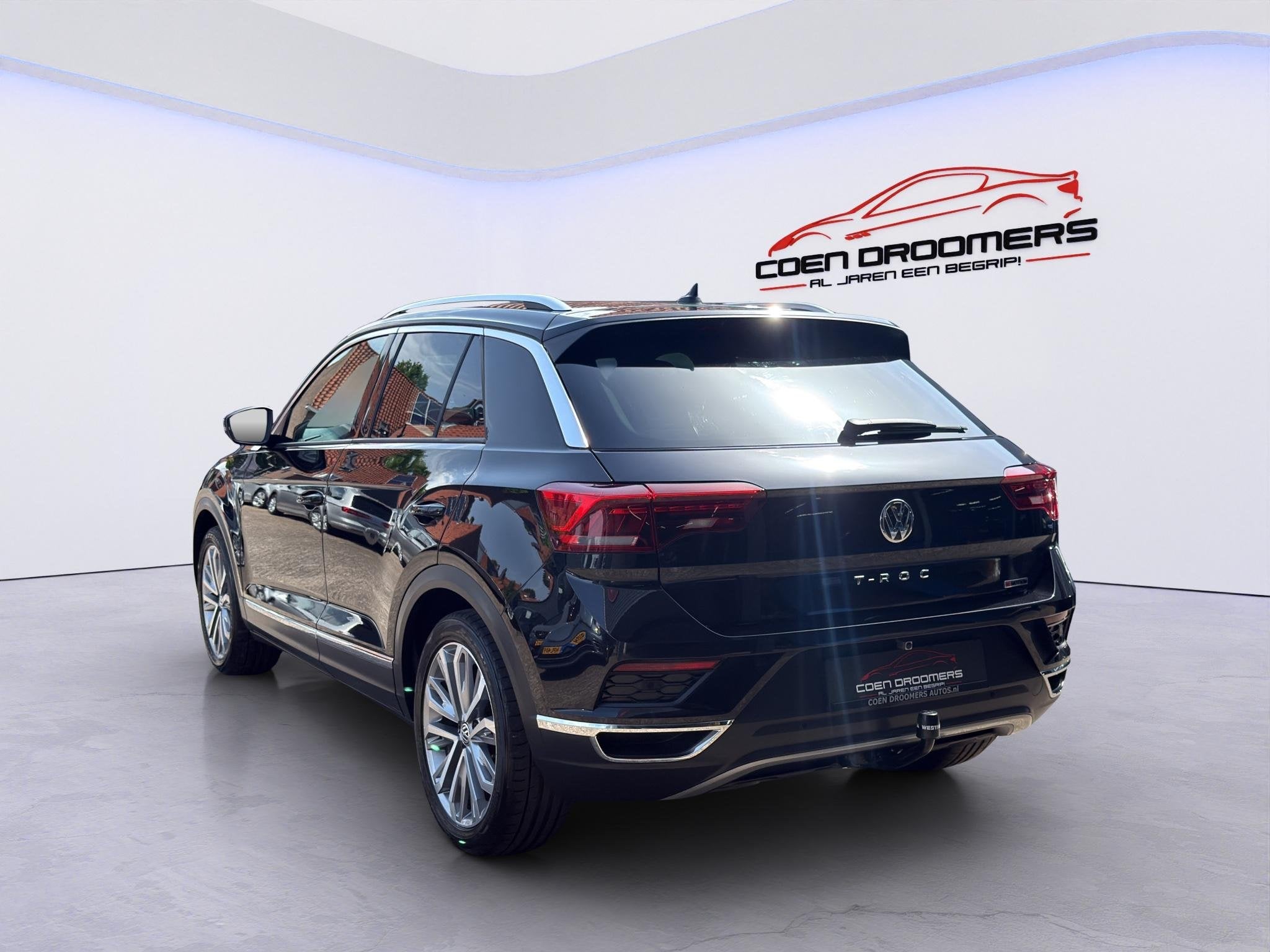 Volkswagen T-Roc 2.0 TSI 4Motion Sport /LPG-G3/Apple Carplay, Auto's, Automaat, Gebruikt, 1984 cc, Zwart