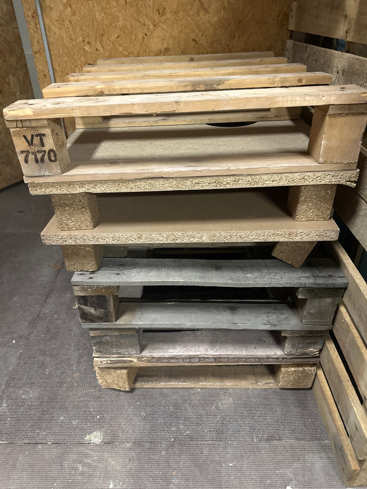Houten Pallets - 80x60cm gratis, ophalen Amsterdam Nooord, Doe-het-zelf en Verbouw, Ophalen, Overige typen